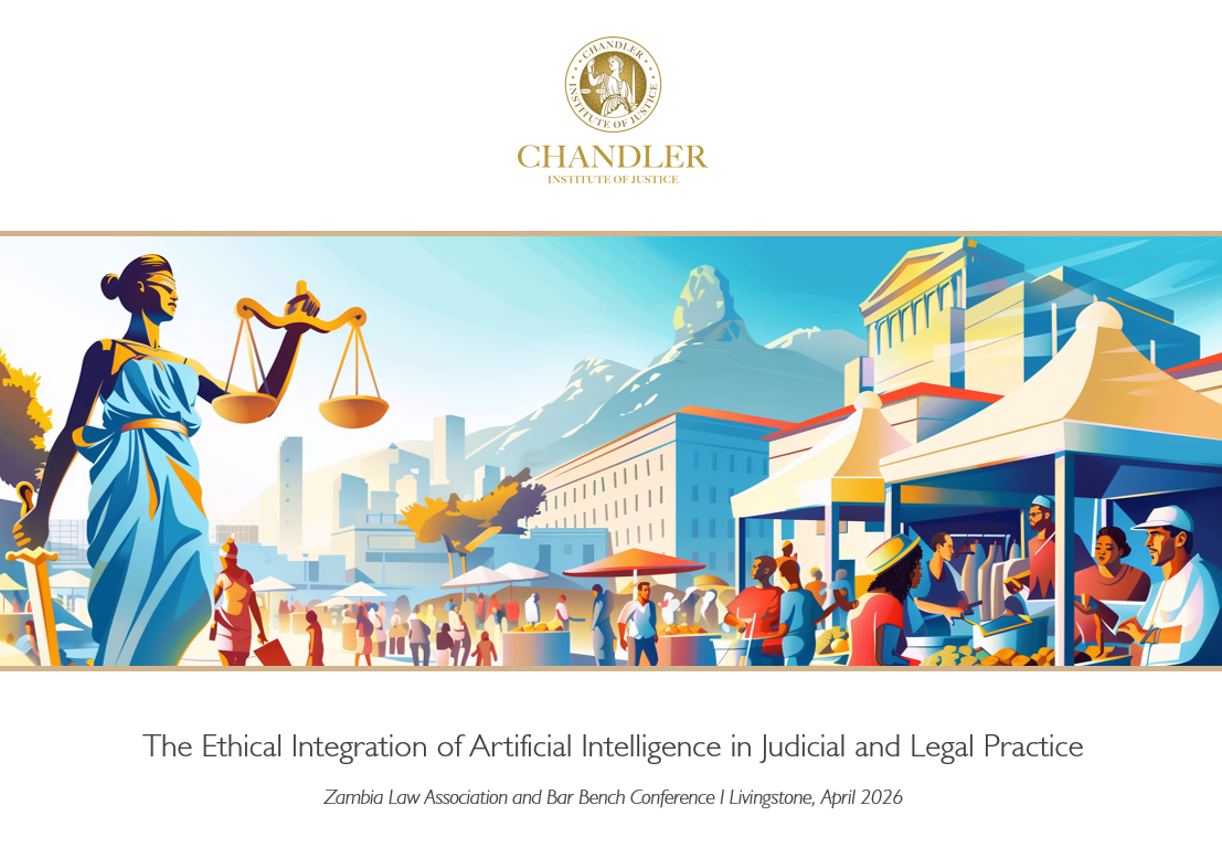 The Ethical Integration of AI in Judicial and Legal Practice: CIJ at Zambia's Bar-Bench Conference